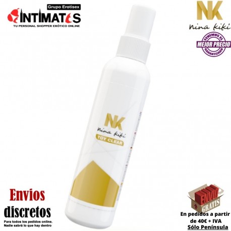 Toy Clear · Limpiador de juguetes · Nina Kikí