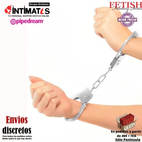 Official Cuffs · Esposas de metal · Fetish Fantasy Series