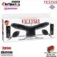 Inflatable Vibrating Double · Consolador doble hinchable con vibración · Fetish Fantasy Series