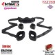 Position Master with Cuffs · Arnés para piernas con esposas · Fetish Fantasy Series
