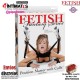 Position Master with Cuffs · Arnés para piernas con esposas · Fetish Fantasy Series