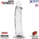 Consolador realista transparente 210mm · X Ray