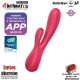 Mono Flex · Vibrador rojo con App · Satisfyer