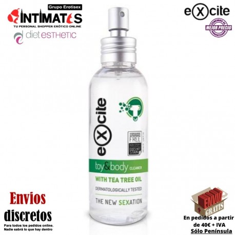 Toy & Body Cleaner · Limpiador de juguetes 100 ml · Excite