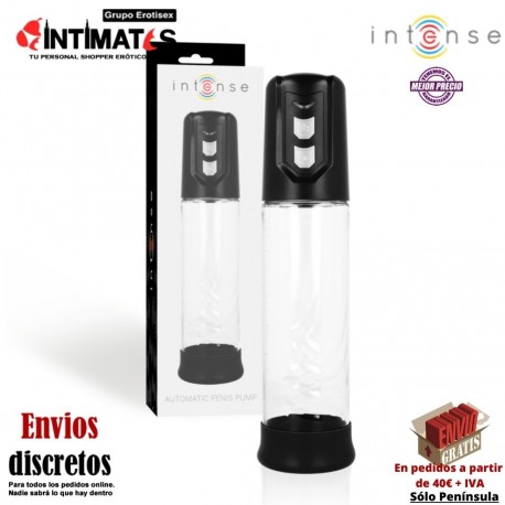 Penis Pump · Dispositivo para el crecimiento del pene · Intense