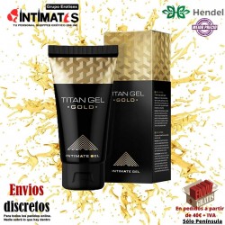 Titan Gel Gold · Gel especial para hombres · Hendel