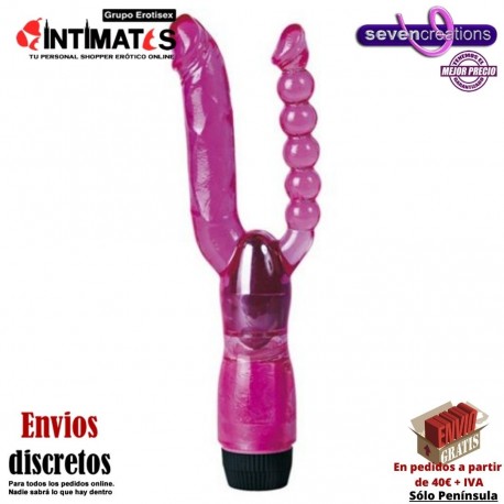 Xcel · Vibrador doble placer · Seven Creations