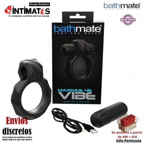 Maximus Vibe · Anillo vibrador para el pene · Bathmate