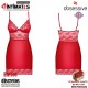 Lóvica · Camisón rojo y tanga · Obsessive
