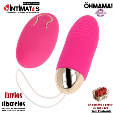 Huevo vibrador con 10 modos y control remoto  · Öhmama!