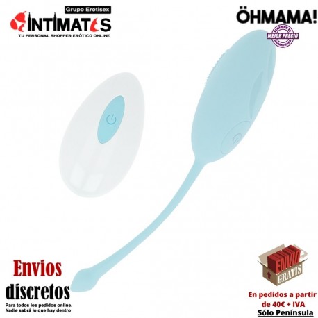 Huevo vibrador texturado y control remoto · Öhmama!