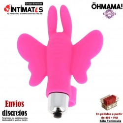 Potente dedal estimulador con mariposa · Öhmama!