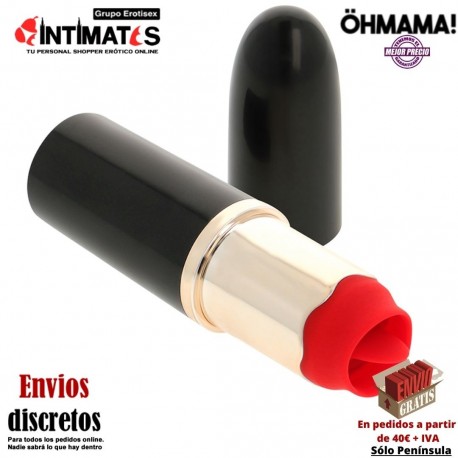 Pintalabios con lengua vibradora · Öhmama!