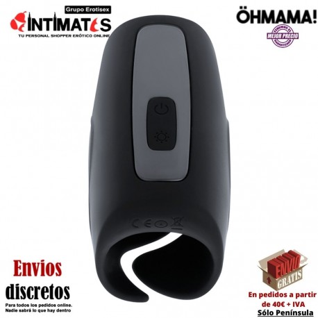 Masturbador con vibración y calor · Öhmama!