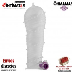 Funda para pene con bala vibradora 140mm · Öhmama!