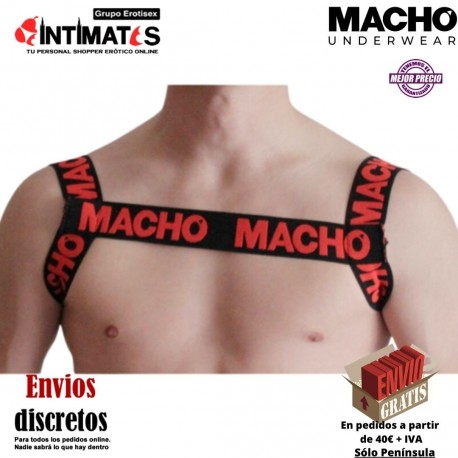 Arnés elástico adaptable · Macho