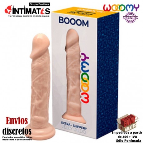 Boom · Consolador realista con ventosa · Wooomy