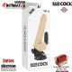 Vibrador realístico 2-1 de 185mm con mando · Basecock