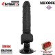 Vibrador realístico 2-1 de 185mm con mando · Basecock