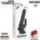 Vibrador realístico 2-1 de 185mm con mando · Basecock