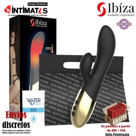 Vibrador rabbit con efecto calor · Ibiza