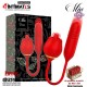 Viena Dooble Pleasure Licking · Vibrador en  forma de rosa con punta muy traviesa · Mia