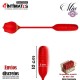 Viena Dooble Pleasure Licking · Vibrador en  forma de rosa con punta muy traviesa · Mia