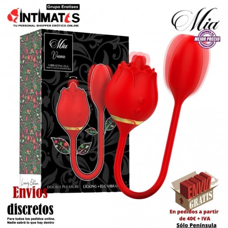 Viena · Dooble Pleasure Licking + Huevo vibrador · Mia