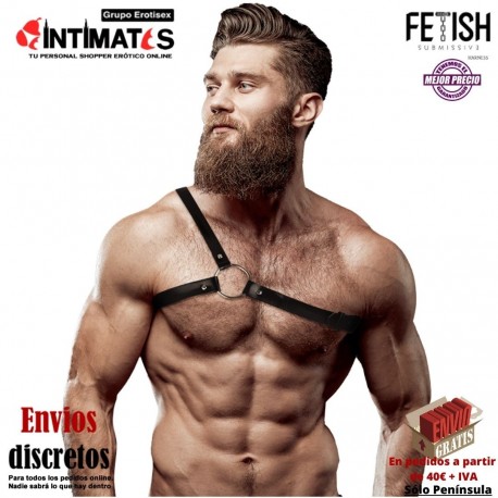 Attitude Hombro Cruzado Harness · Arnés ecopiel hombre · Fetish Submissive