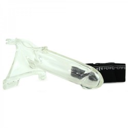 ARMOUR KNIGHT - XL - S/M FUNDA CON BANDA TRANSPARENTE