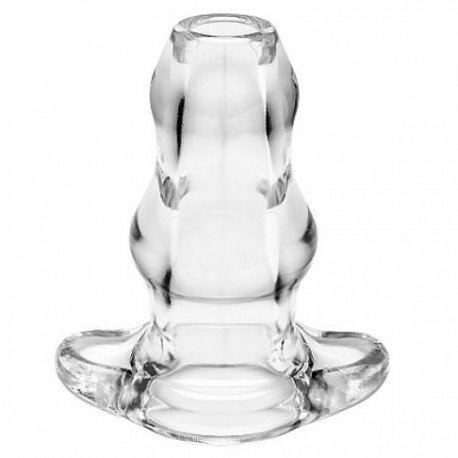PERFECTFIT DOUBLE TUNNEL PLUG MEDIANO TRANSPARENTE