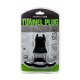 PERFECTFIT DOUBLE TUNNEL PLUG MEDIANO NEGRO