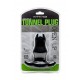 PERFECT FIT DOUBLE TUNNEL PLUG L - NEGRO