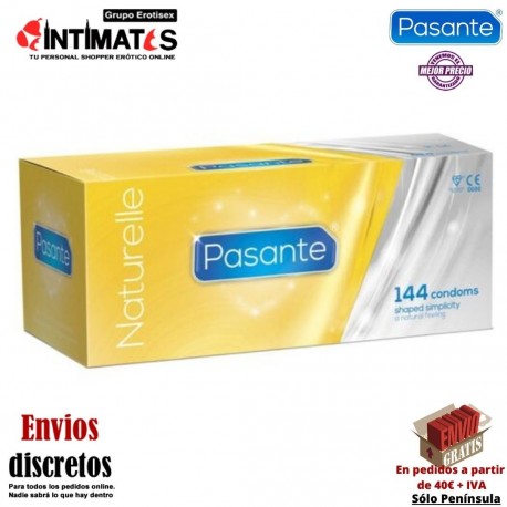 Naturelle · Preservativo natural clásico 144u · Pasante