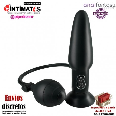 Vibrating Ass Blaster · Plug anal inflable · Anal fantasy