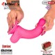 Slidy Dual Layer · Dildo realista retráctil y orientable 178mm · Like True