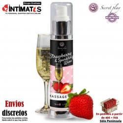 Fresa y Cava · Aceite de masaje · Secret Play