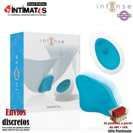 Samanta · Mini vibrador para encajar en la braguita · Intense