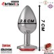 Plug anal decorado con joya de diamante - S · Intense™