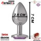 Plug anal decorado con joya de diamante - S · Intense™