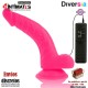 Vibrador flexible 215mm con control remoto · Diversia