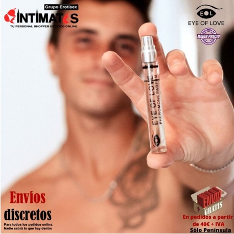 Confidence · Perfume de feromonas con aroma almizclado ♂ · Eye of Love