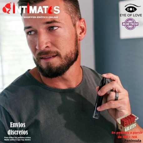 Matchmarker Black Diamond · Perfume con feromonas LGTB para atraer a ellos · Eye of Love