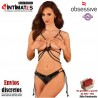 Cordellis · Conjunto con sujetador sin copas y tanga · Obsessive