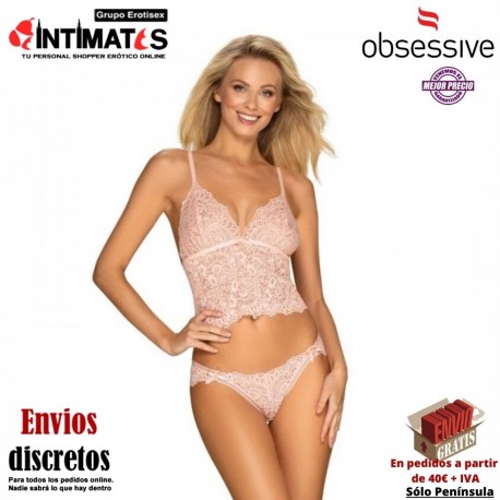 Delicanta · Conjunto sexy de top y braguitas · Obsessive