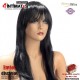 Brenda · Peluca cabello moreno largo y flequillo · WorldWigs