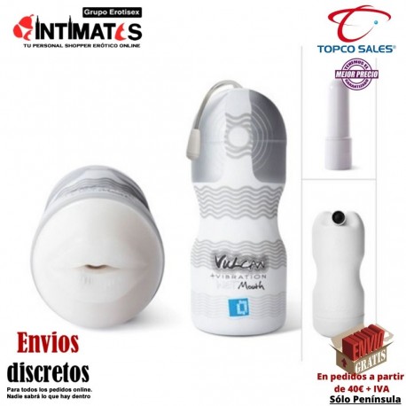 Vulcan Love ·  Masturbador boca con vibración · Topco