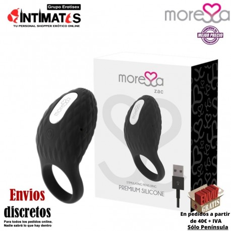 Zac  · Anillo vibrador recargable · Moressa
