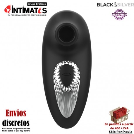 Drake · Succionador recargable · Black&Silver