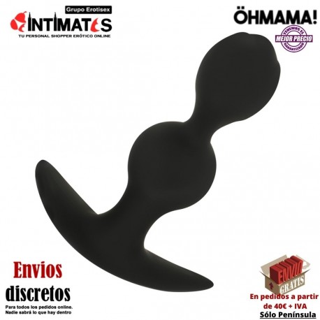 Plug anal de silicona de 120mm · Öhmama!